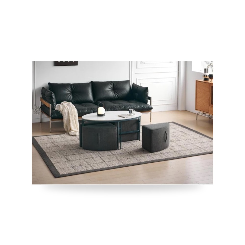 طقم طاولة خدمة وشاي خشبية موديل M 181839 كود 089