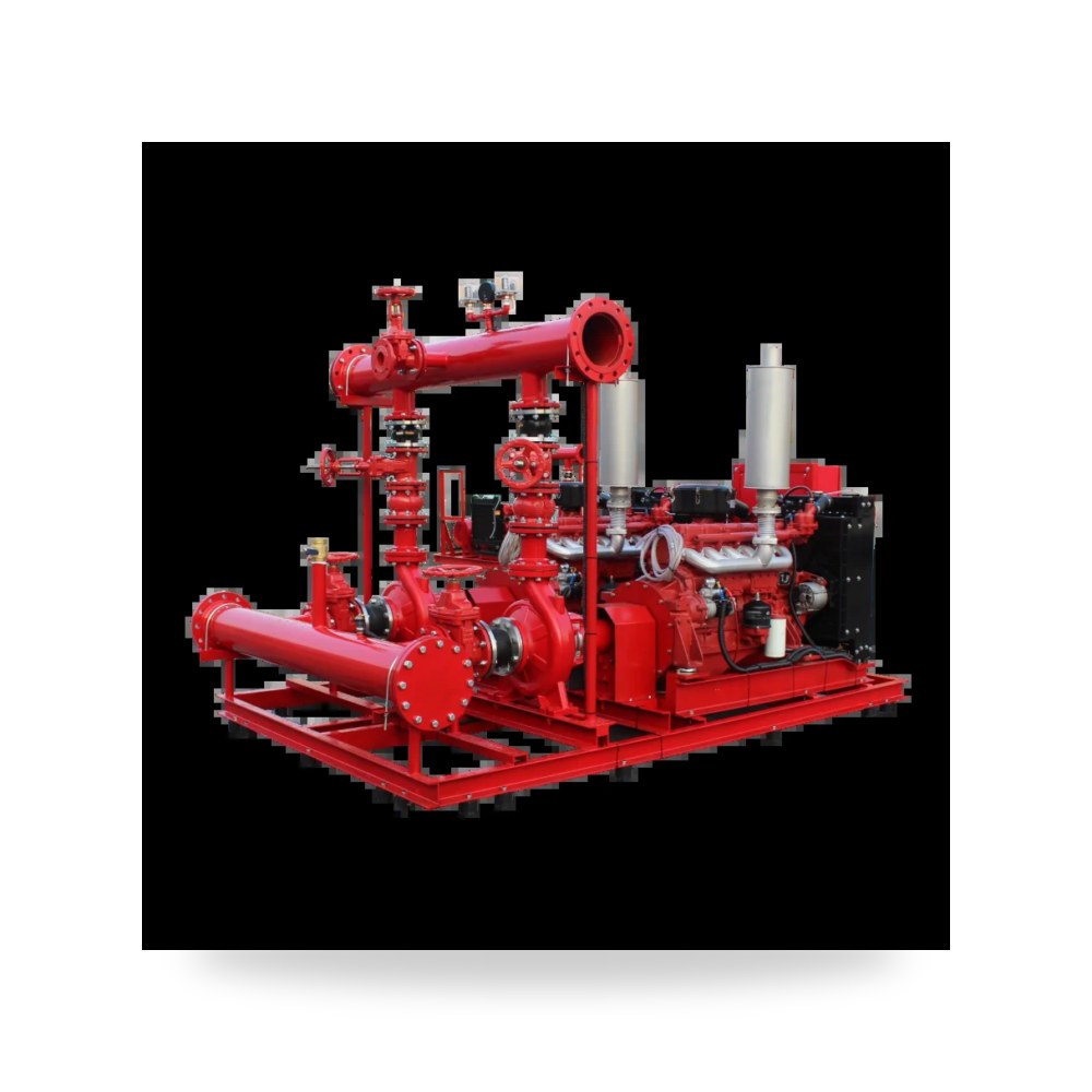 طقم مضخات مكافحة الحريق معتمد من الدفاع المدني طوسي Tosy Factory for Pumps