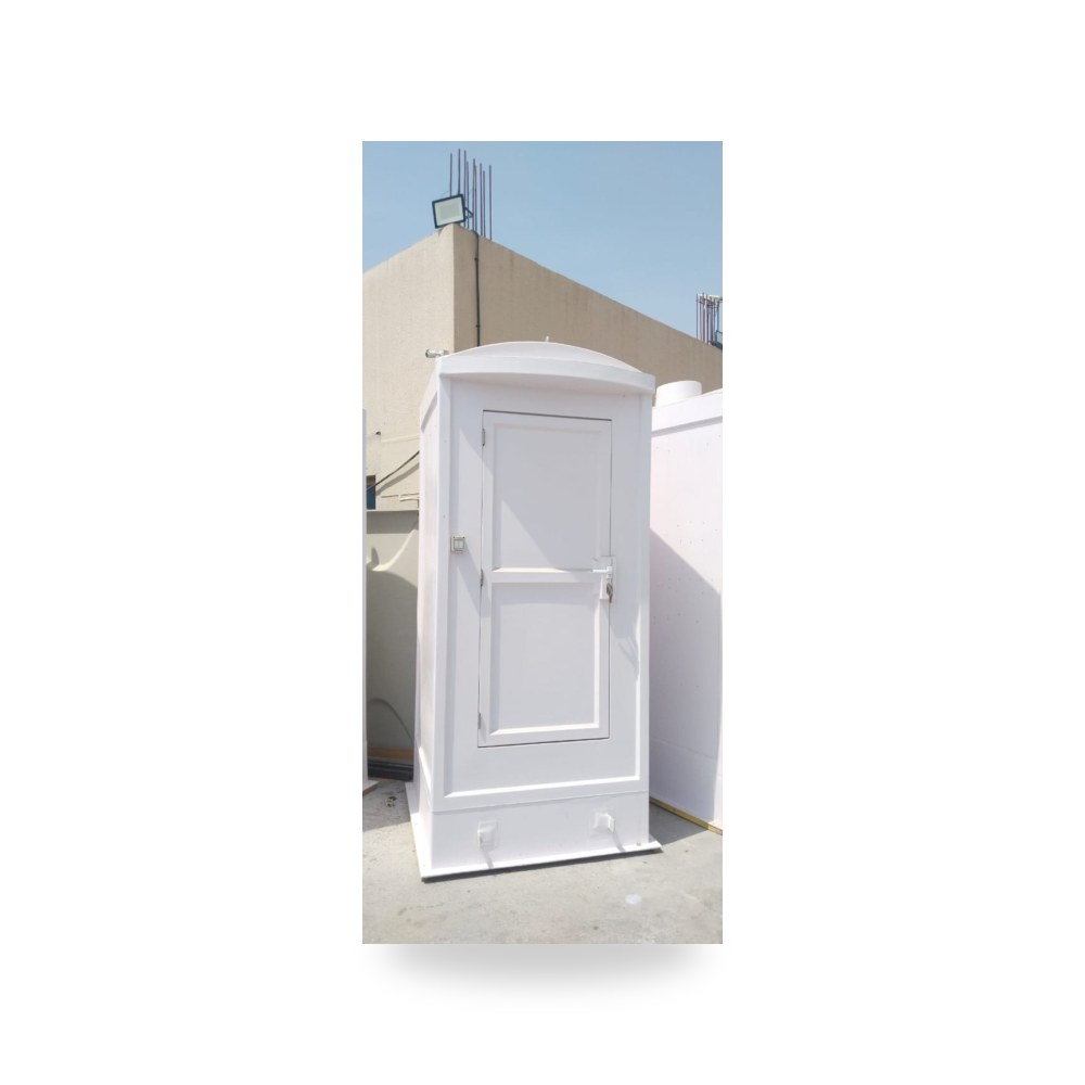 كابينة دورة مياه متنقلة فايبر جلاس GRP كود 224 Union Fiber Industrial Co