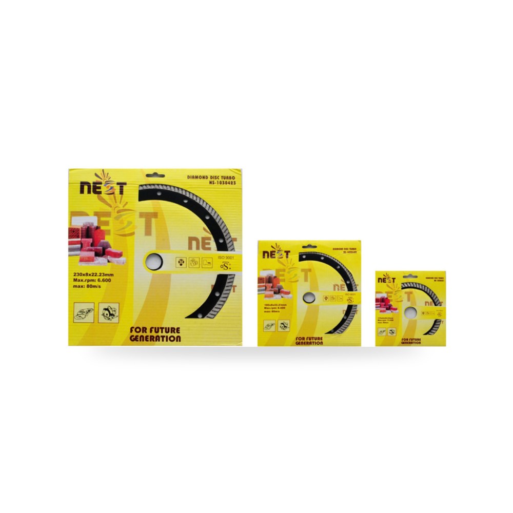 ديسك قص وتجليخ توربو ماسي نيست NEST كود 275 ABCO (شركة أبكو السعودية) موديل 1030421