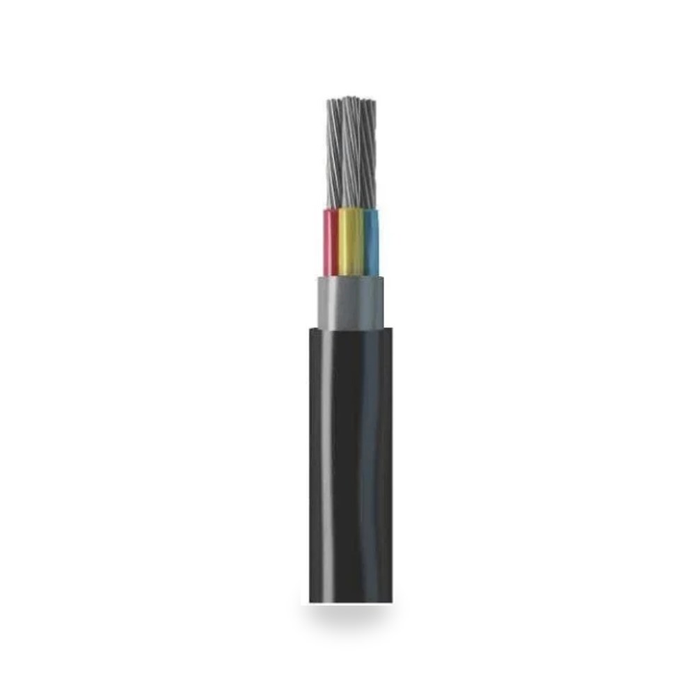 كابل الومنيوم AL - XL - P من بحرة - مقاس 4x50 - اسود