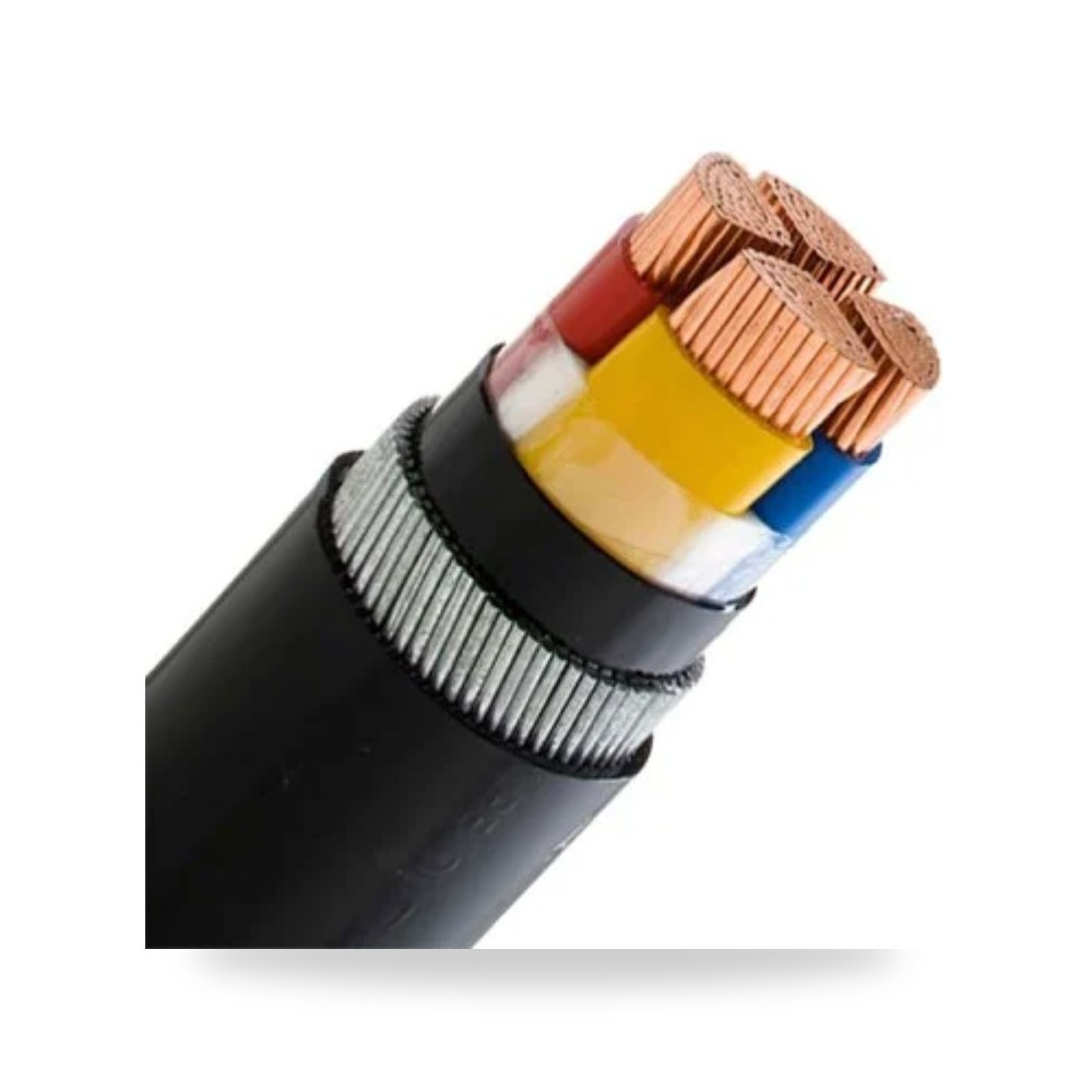 كابل منخفض الجهد مسلح CU - XLPE - SWA من كابلات الرياض - مقاس