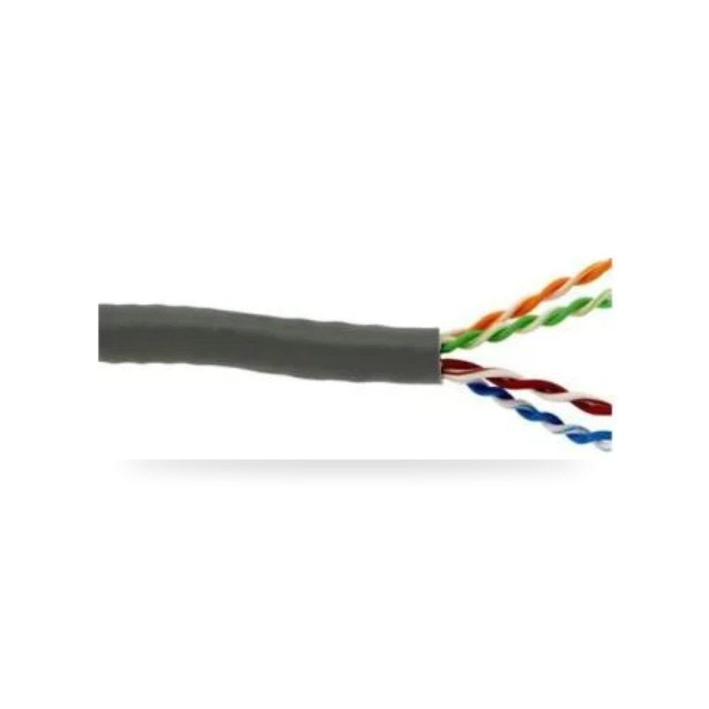 كابل داتا Cat6A 10GB24 UTP - مقاس 23 AWG - من بلدن - رمادي