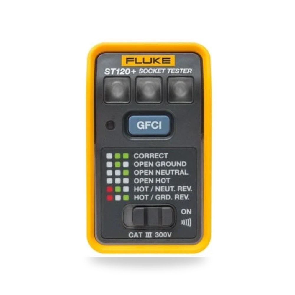 جهاز فحص مقابس الكهرباء فلوك Fluke ST120+ كود 324 شركة بيلدر