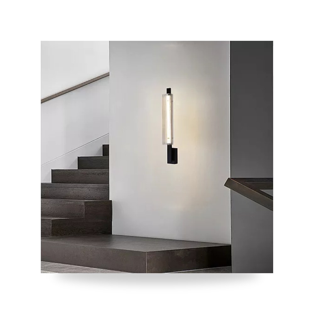 أبليك حائط مودرن أسود 7 واط 450 مم همر D6369 موديل UP-15