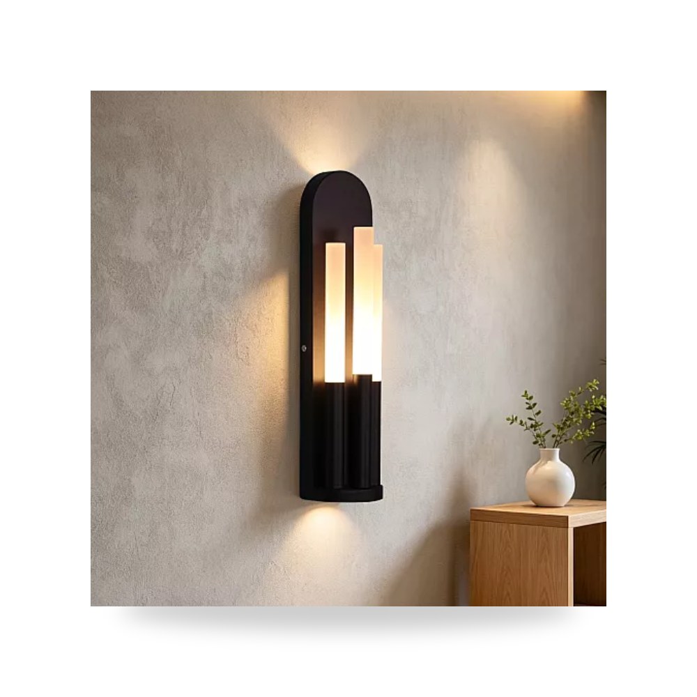 أبليك حائط مودرن أسود 5 واط 40 سم همر D6376 موديل UP-15