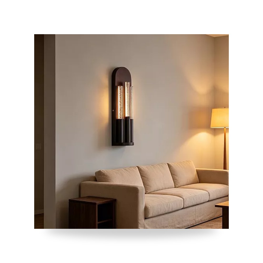 أبليك حائط مودرن أسود 5 واط 40 سم همر D6375 موديل UP-15