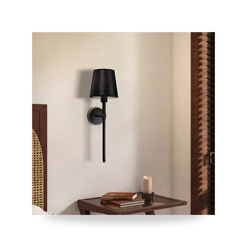 ابليك جداري مودرن اسود E14 همر Hamer D6386 موديل UP-15
