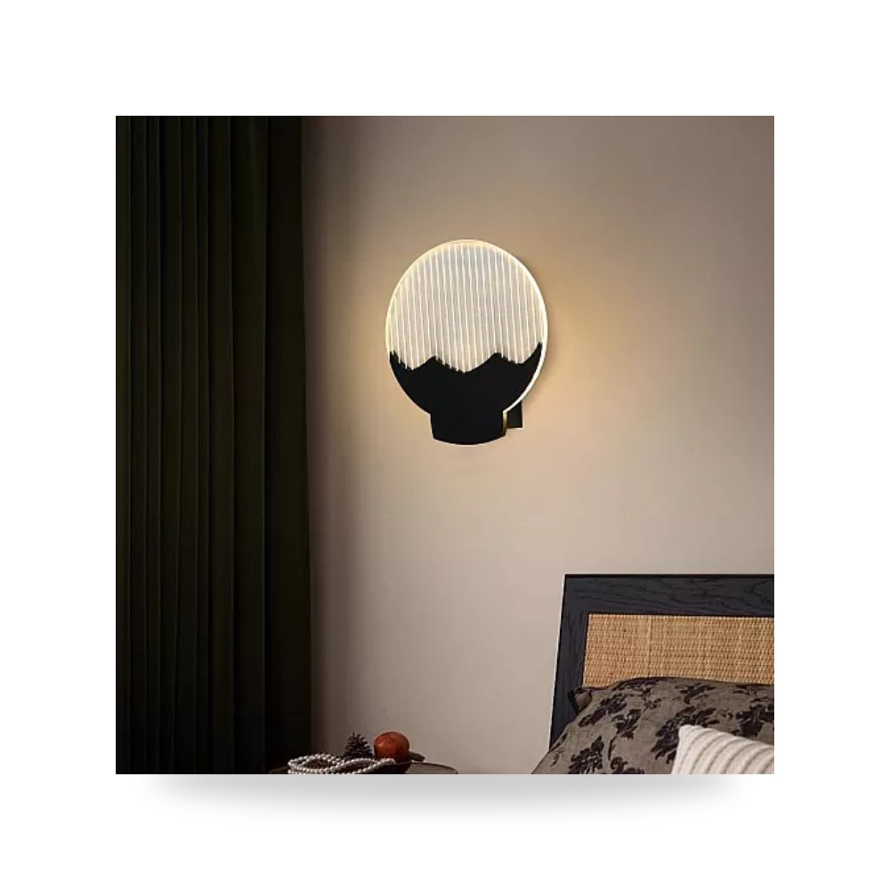 ابليك جداري مودرن اسود 5 واط 3C همر Hamer E7096C موديل UP-15