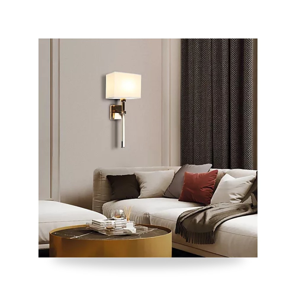 ابليك جداري مودرن ذهبي E14 همر Hamer D6390 موديل UP-15