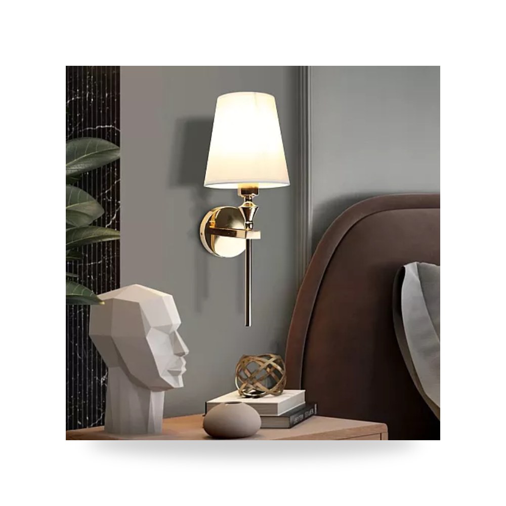 ابليك جداري مودرن ذهبي E14 همر Hamer D6387 موديل UP-15