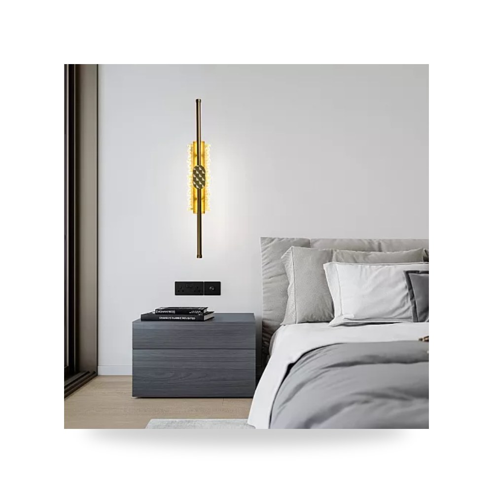 ابليك حائط مودرن ذهبي 15 واط 3C همر Hamer UP-15