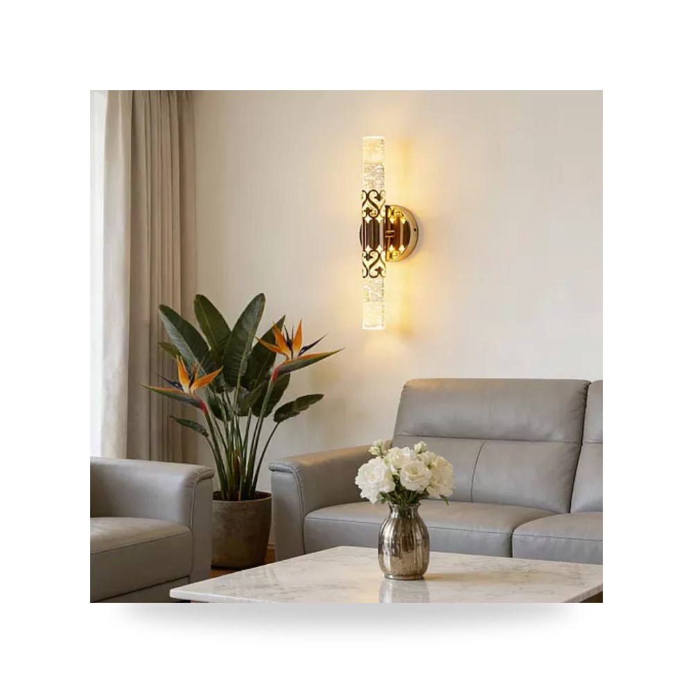 ابليك جداري مودرن ذهبي 7 واط 3C همر Hamer E6837 موديل UP-15