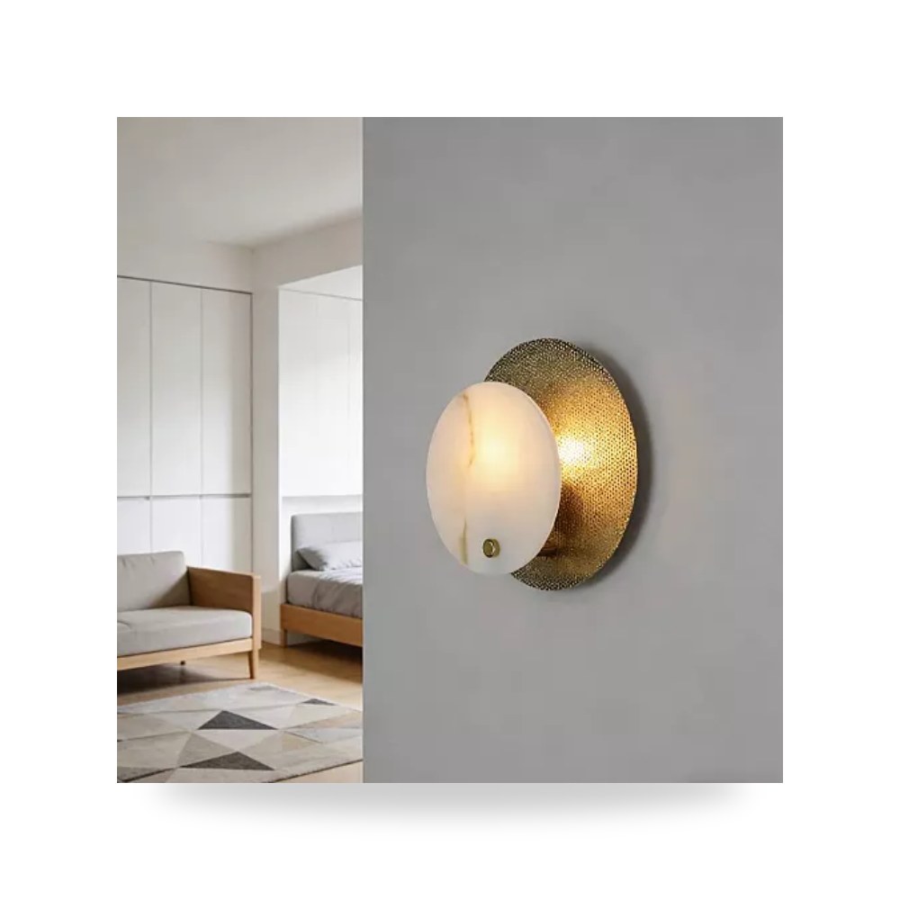 ابليك جداري مودرن زيتي E14 همر Hamer D6377 موديل UP-15