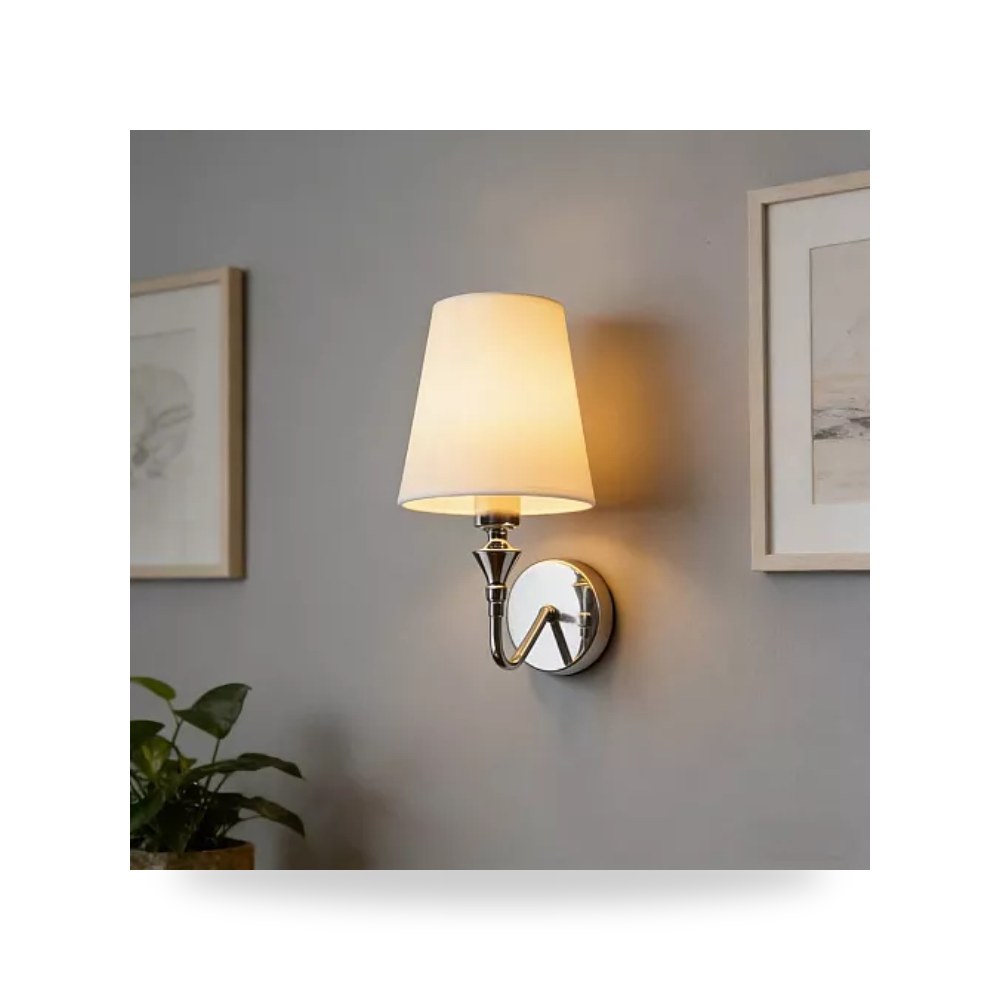ابليك جداري مودرن فضي E14 همر Hamer D6388 موديل UP-15