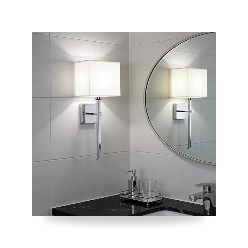 ابليك جداري مودرن فضي E14 همر Hamer D6390 موديل UP-15