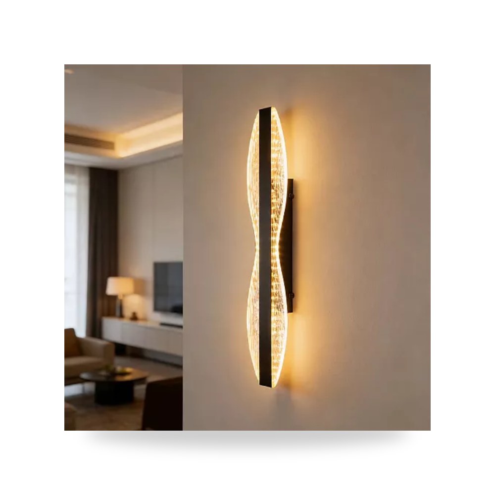 ابليك جداري اسود 40 سم 20 واط 3C همر Hamer UP-15