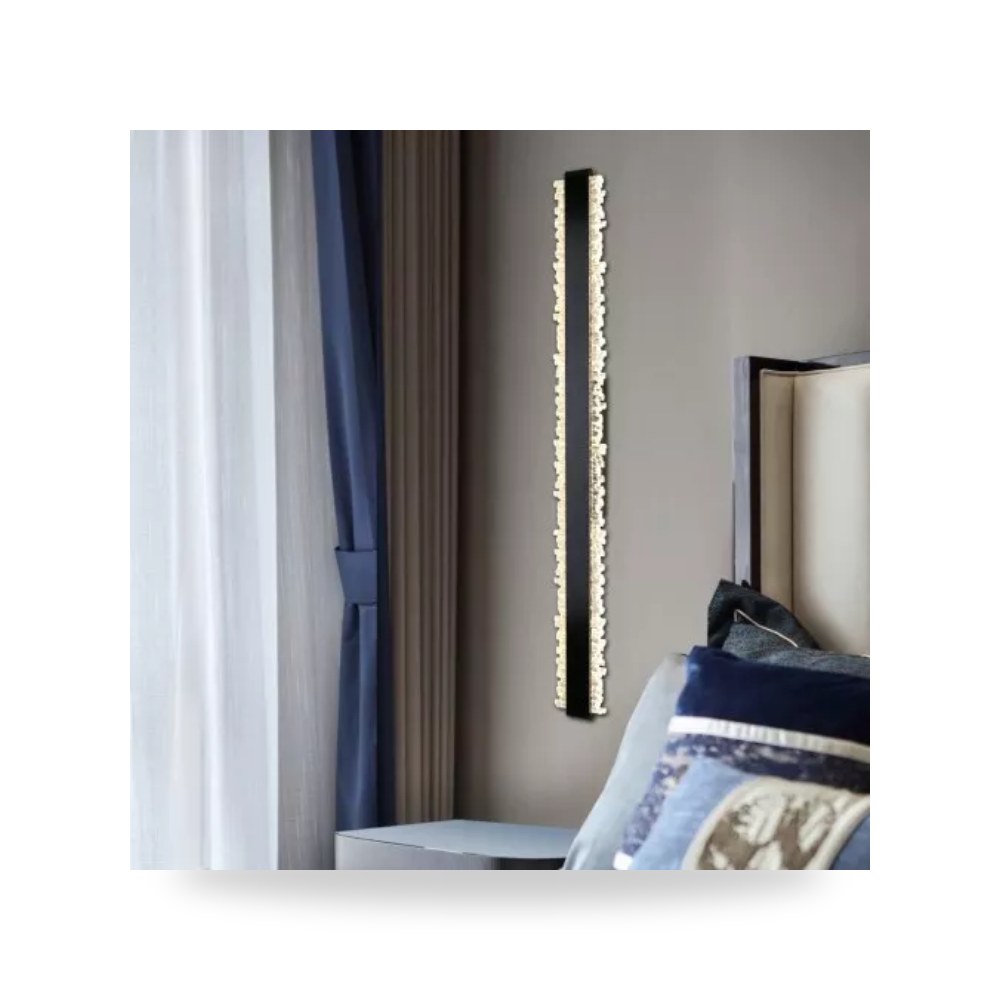 ابليك جداري اسود 70 سم 18 واط 3C همر Hamer UP-15