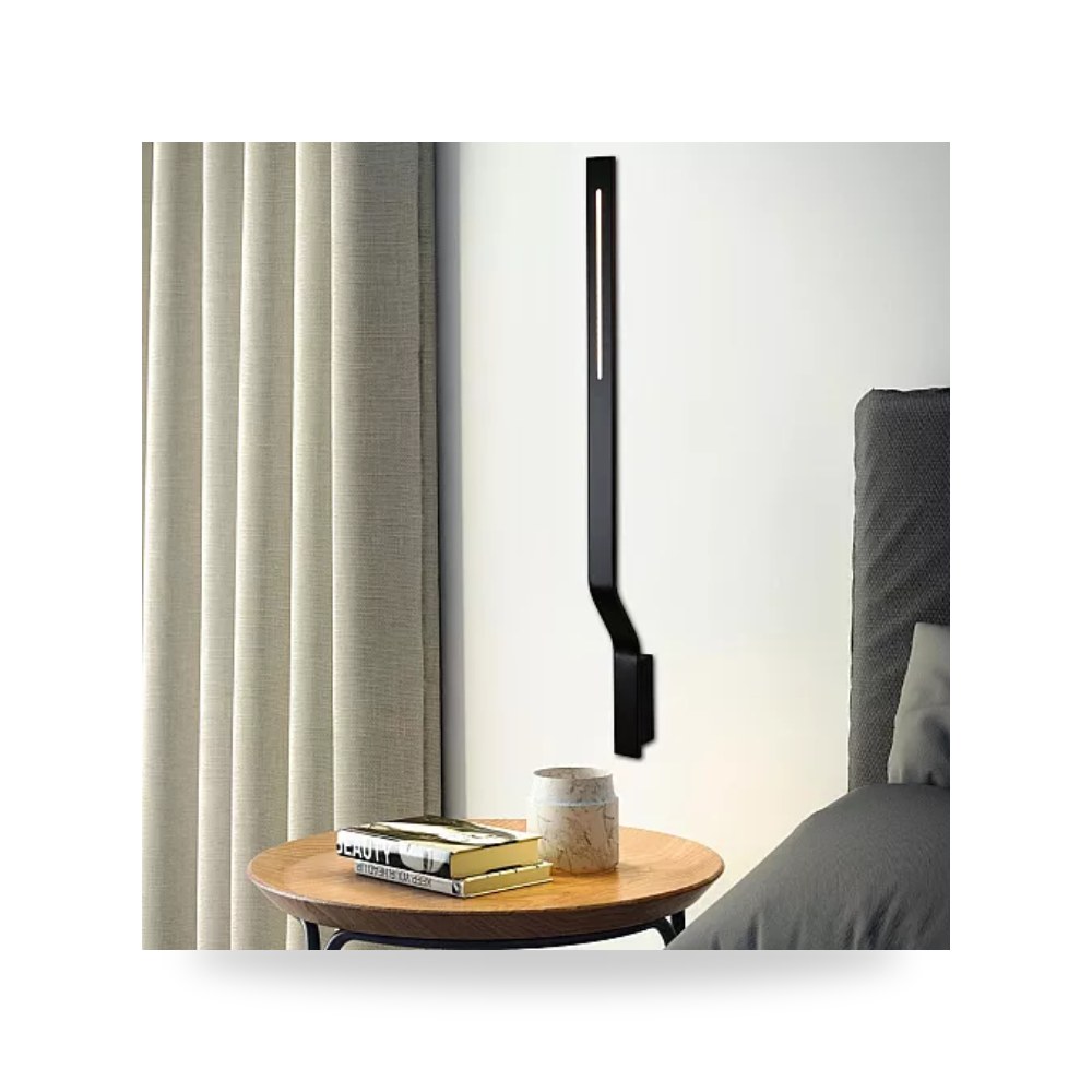 ابليك جداري اسود 80 سم 7 واط اصفر همر Hamer UP-15