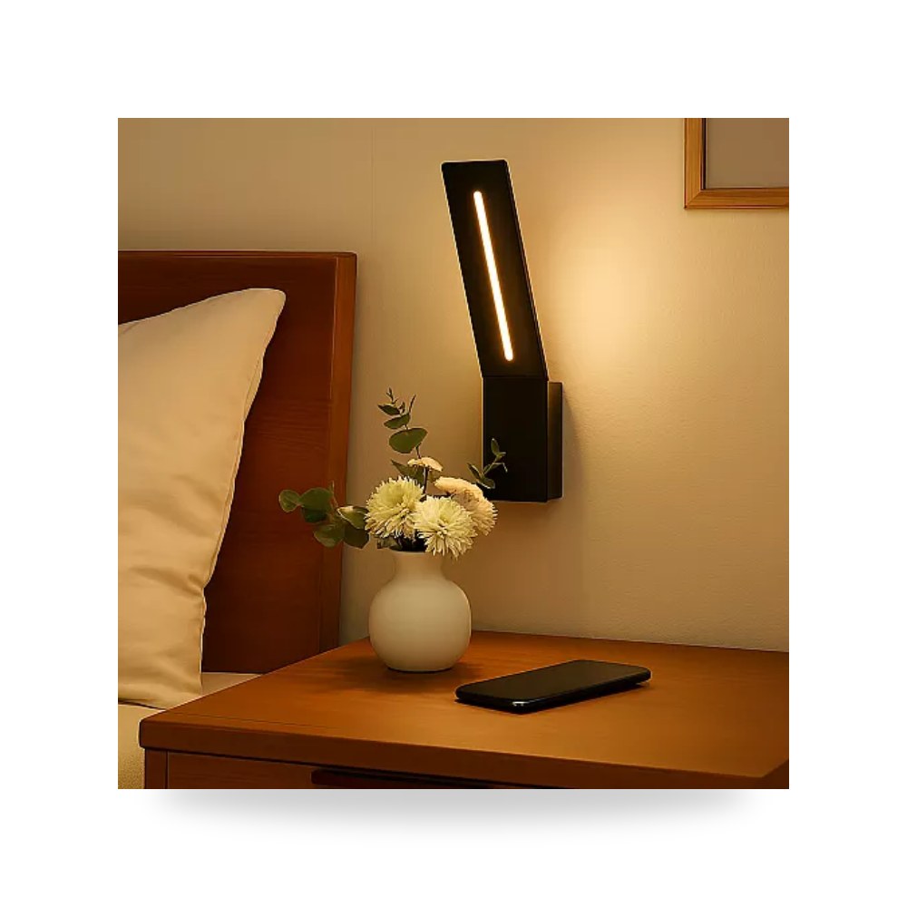 ابليك جداري مودرن اسود 7 واط همر Hamer D6013 موديل UP-15
