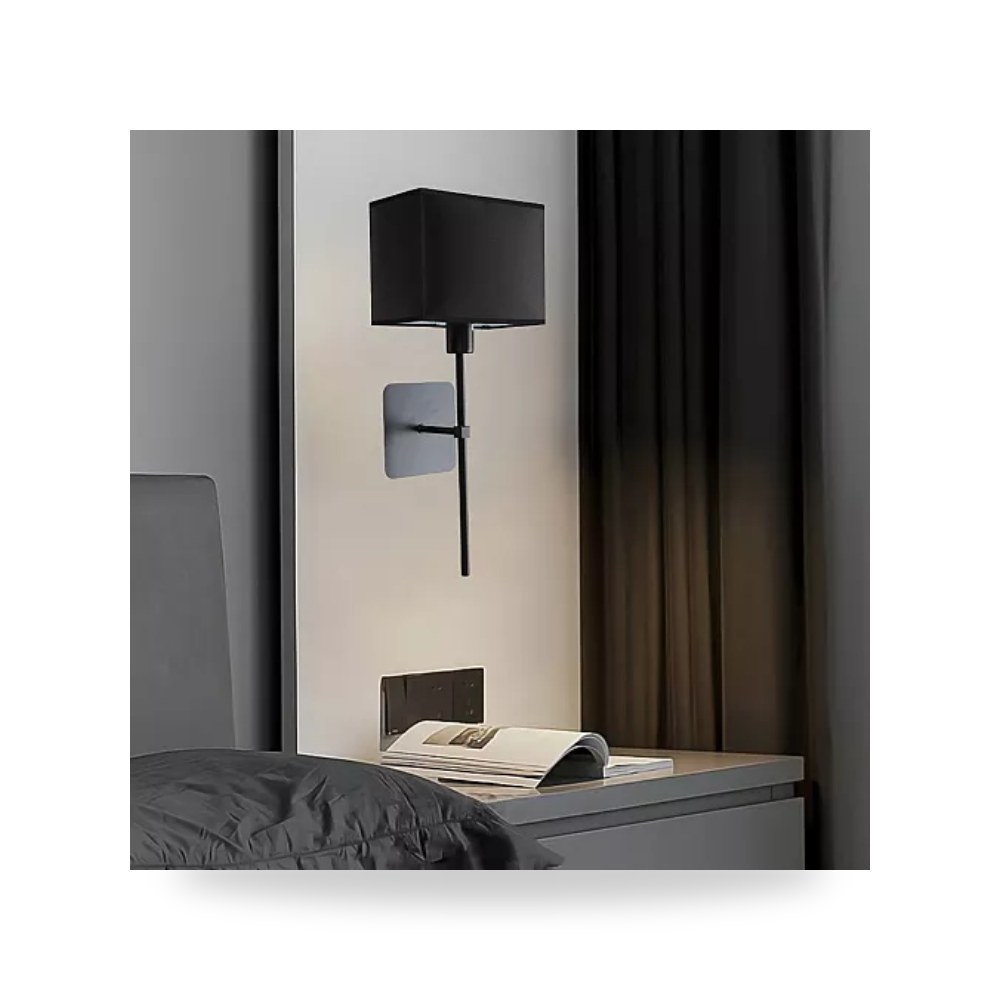 ابليك جداري مودرن اسود E14 همر Hamer D6139 موديل UP-15