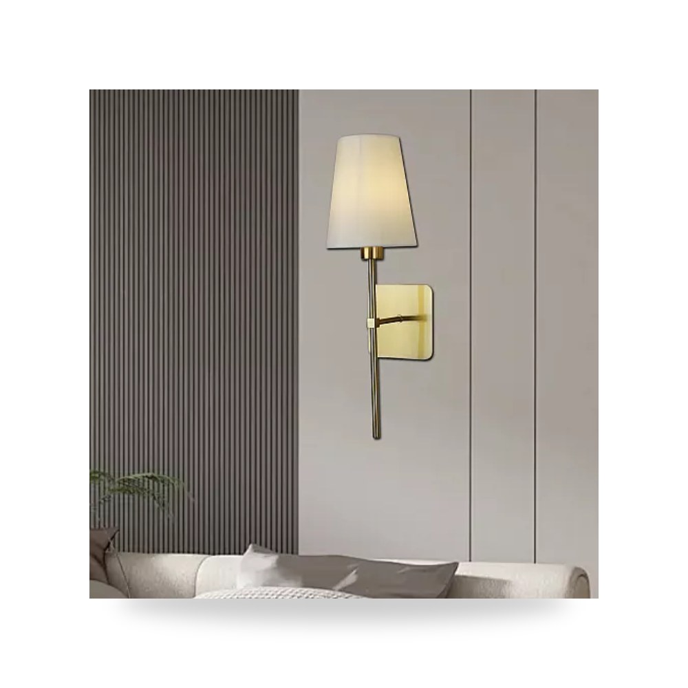 ابليك جداري زيتي مع ابيض E14 همر Hamer D6140 موديل UP-15