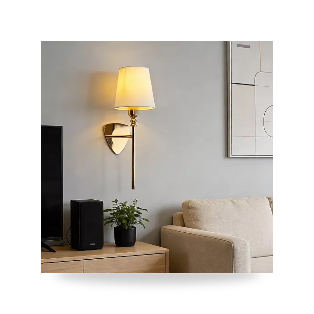 ابليك جداري مودرن ذهبي E14 همر Hamer D6141 موديل UP-15