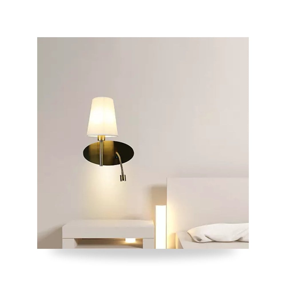 ابليك حائط مودرن زيتي E14 همر Hamer D6142 موديل UP-15