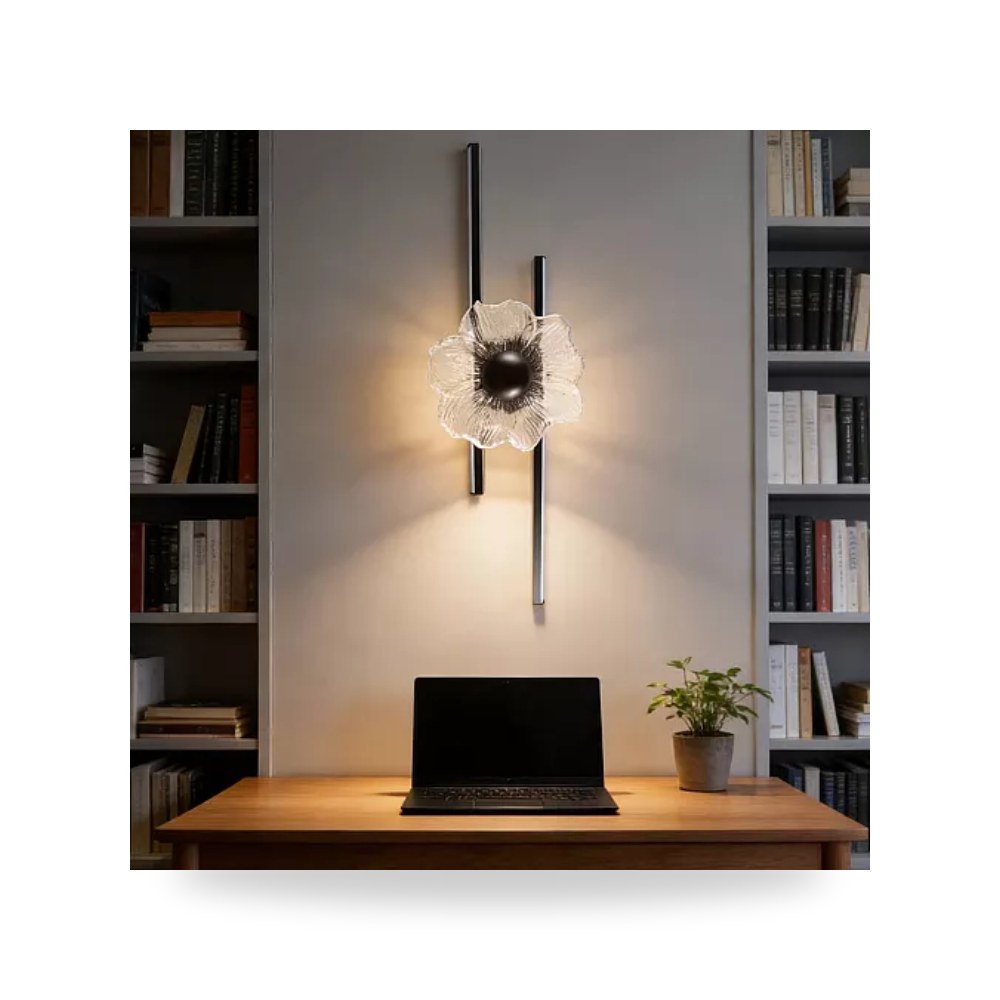 ابليك جداري همر E7129 اسود 12 واط 600 مم 3C موديل UP-15