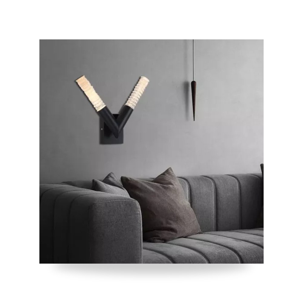 ابليك جداري مودرن همر UP-15 اسود 5 واط 3C