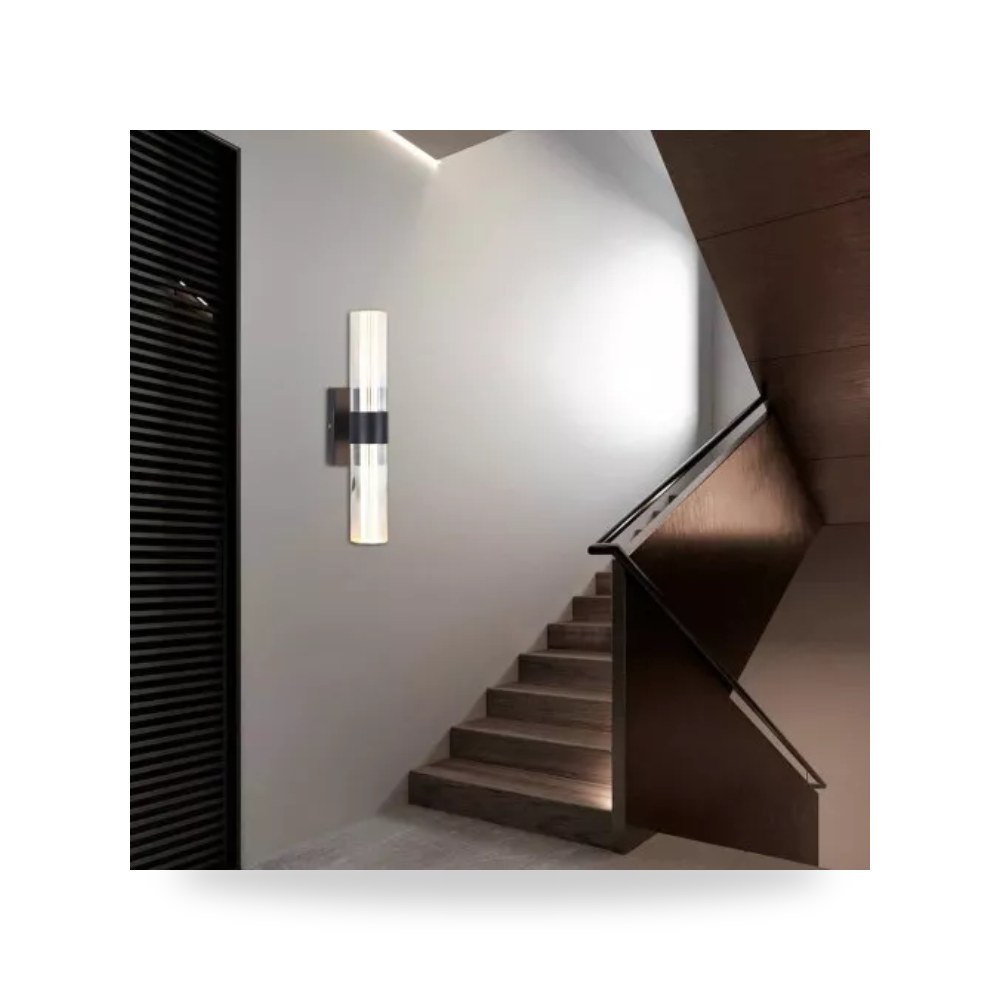 ابليك جداري همر E6892 اسود ثنائي 5 واط 3C موديل UP-15