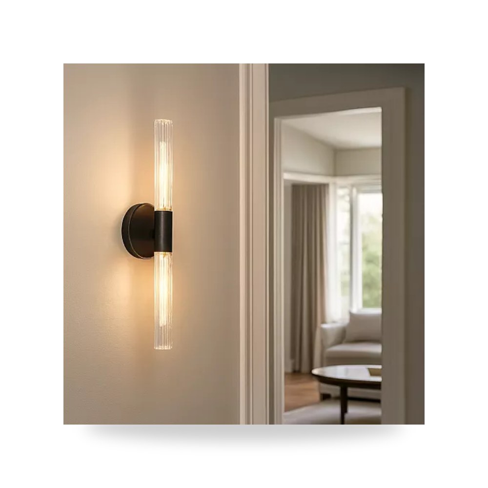 ابليك جداري همر UP-15 اسود 5 واط 480 مم 3C