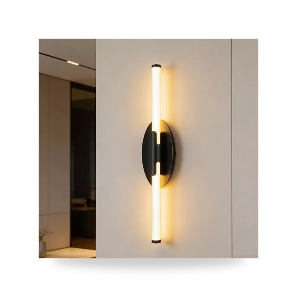ابليك جداري مودرن همر UP-15 اسود 12 واط اصفر