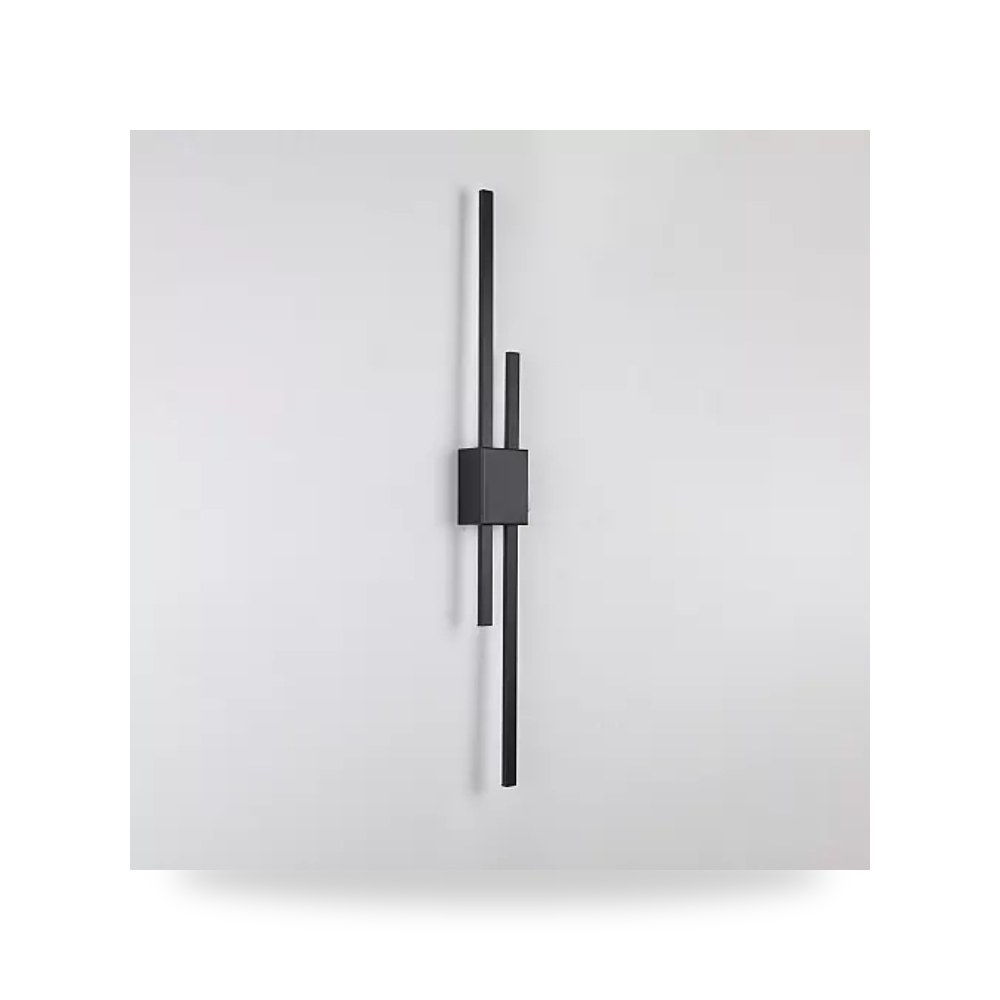 أبليك جداري فني أسود 25W طول 70cm هامر 3 ألوان همر موديل UP-15