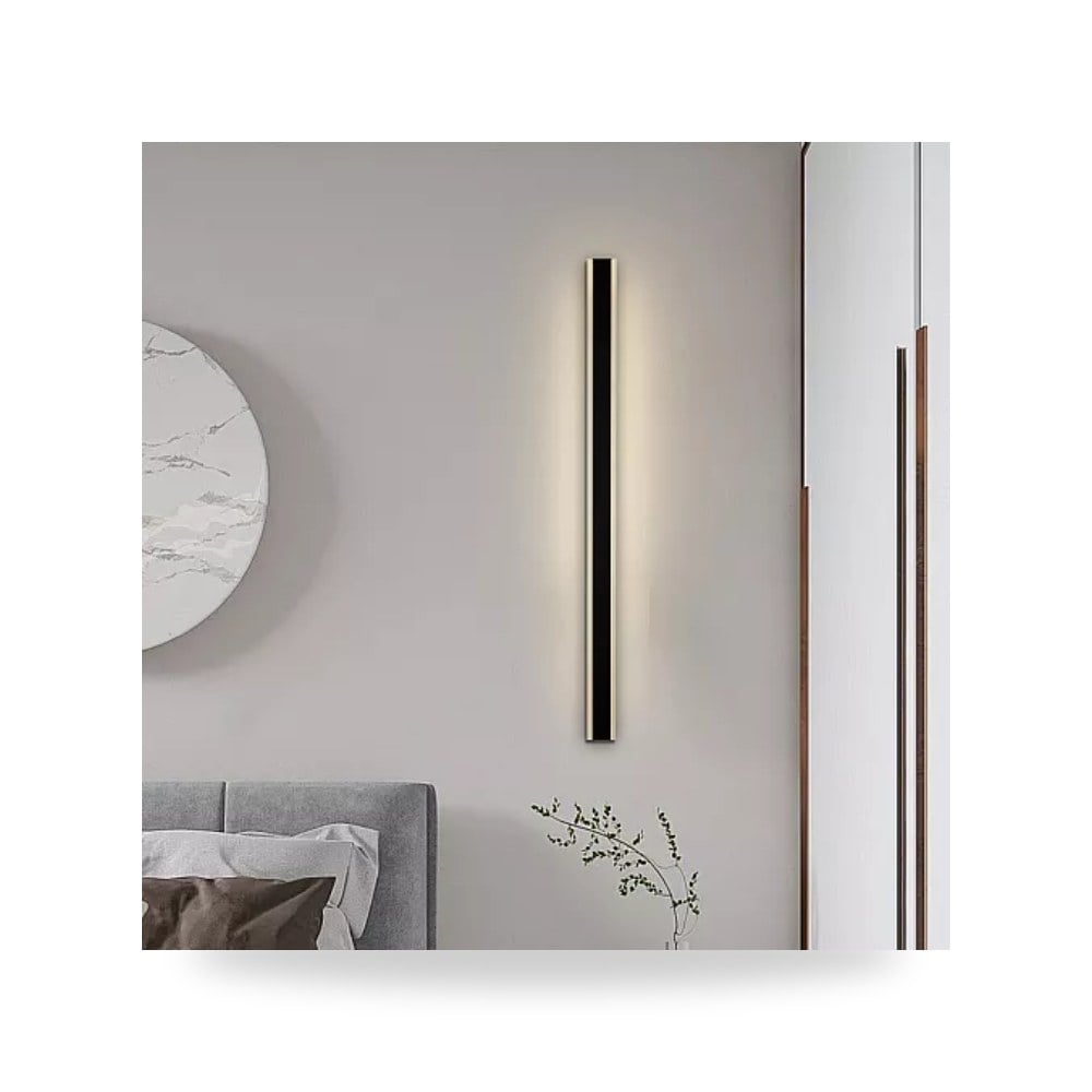 أبليك جداري خطي أسود أصفر طول 120cm هامر C5247 همر موديل UP-15