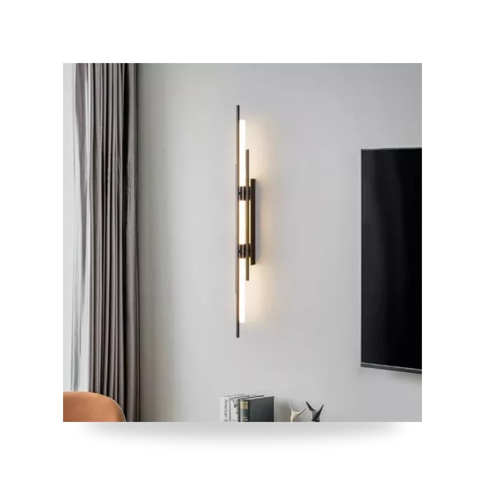 أبليك جداري خطي أسود 15W طول 100cm هامر 3 ألوان همر موديل UP-15