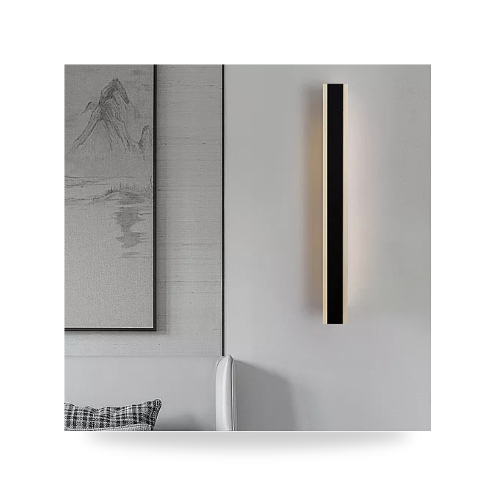 أبليك جداري خطي أسود أصفر طول 60cm هامر C5247 همر موديل UP-15