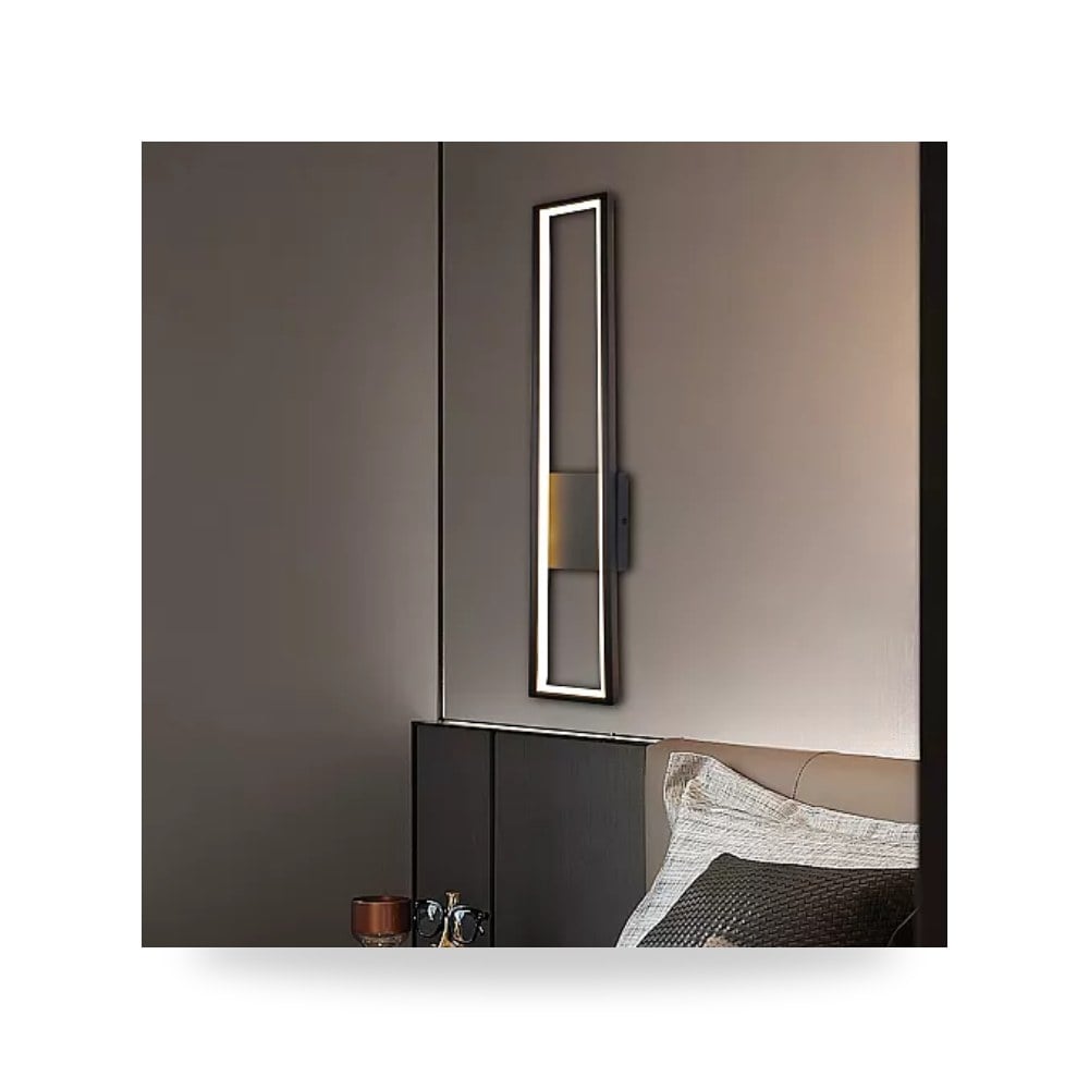 أبليك جداري دائري أسود 25W قطر 60cm هامر 3 ألوان همر موديل UP-15