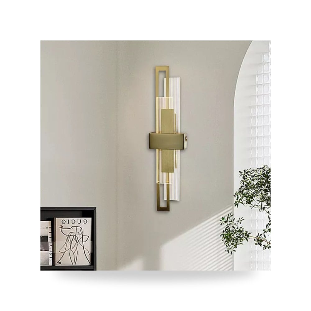 أبليك جداري دائري زيتي 5W أصفر قطر 50cm هامر همر موديل UP-15