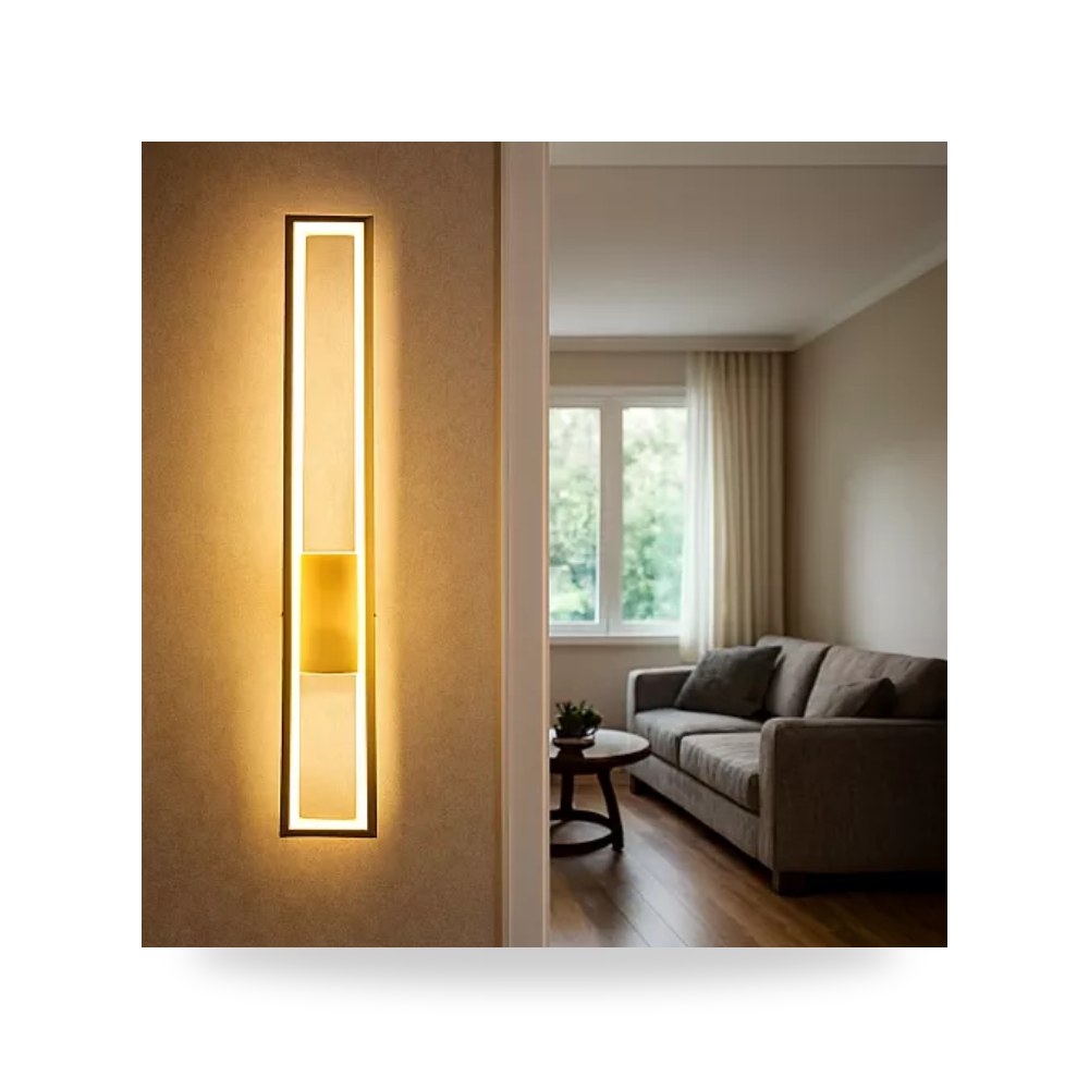 أبليك جداري دائري زيتي 25W قطر 60cm هامر 3 ألوان همر موديل UP-15
