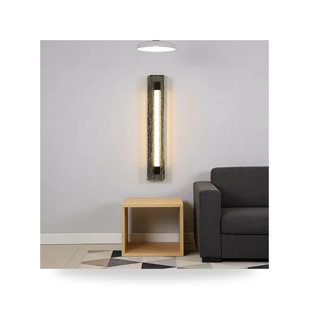 أبليك جداري مسطرة أسود 5W مقاس 40cm هامر 3 ألوان همر موديل UP-15