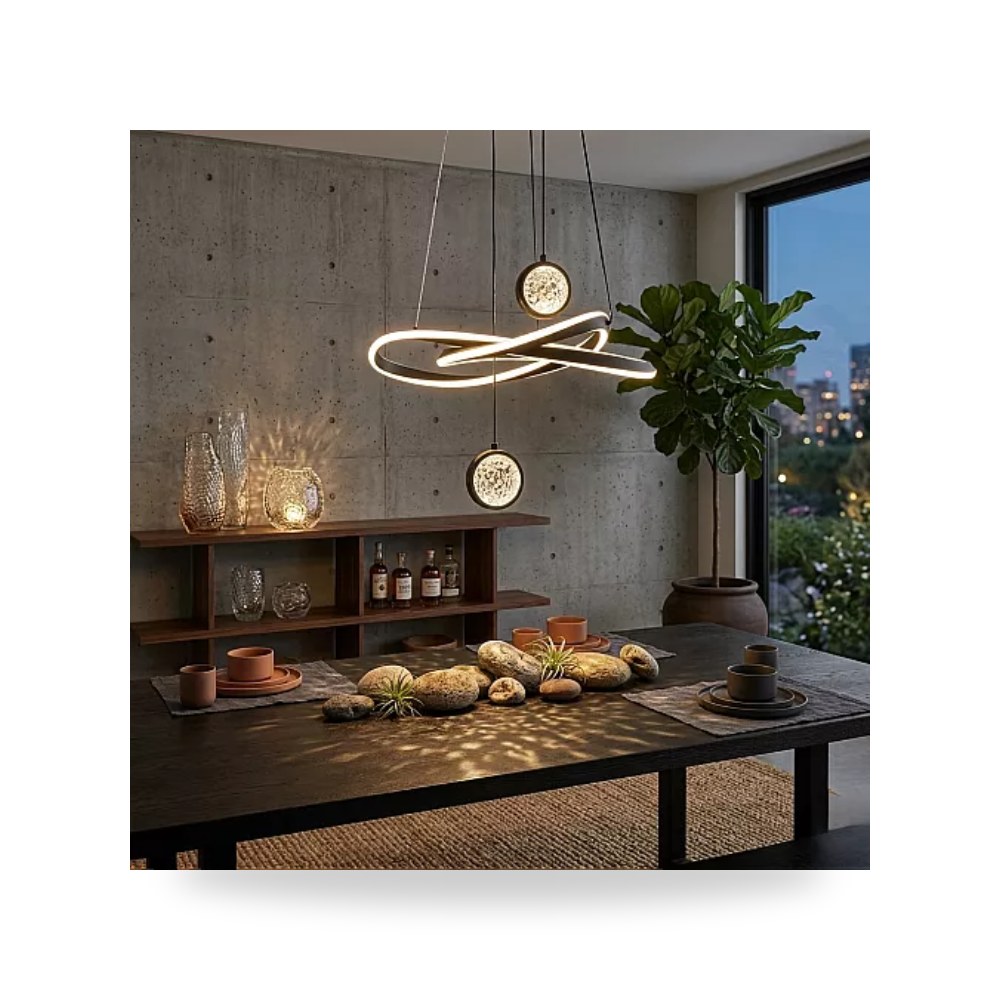 ثريا علاقي حلزوني 115W أسود F7297 همر موديل UP-15