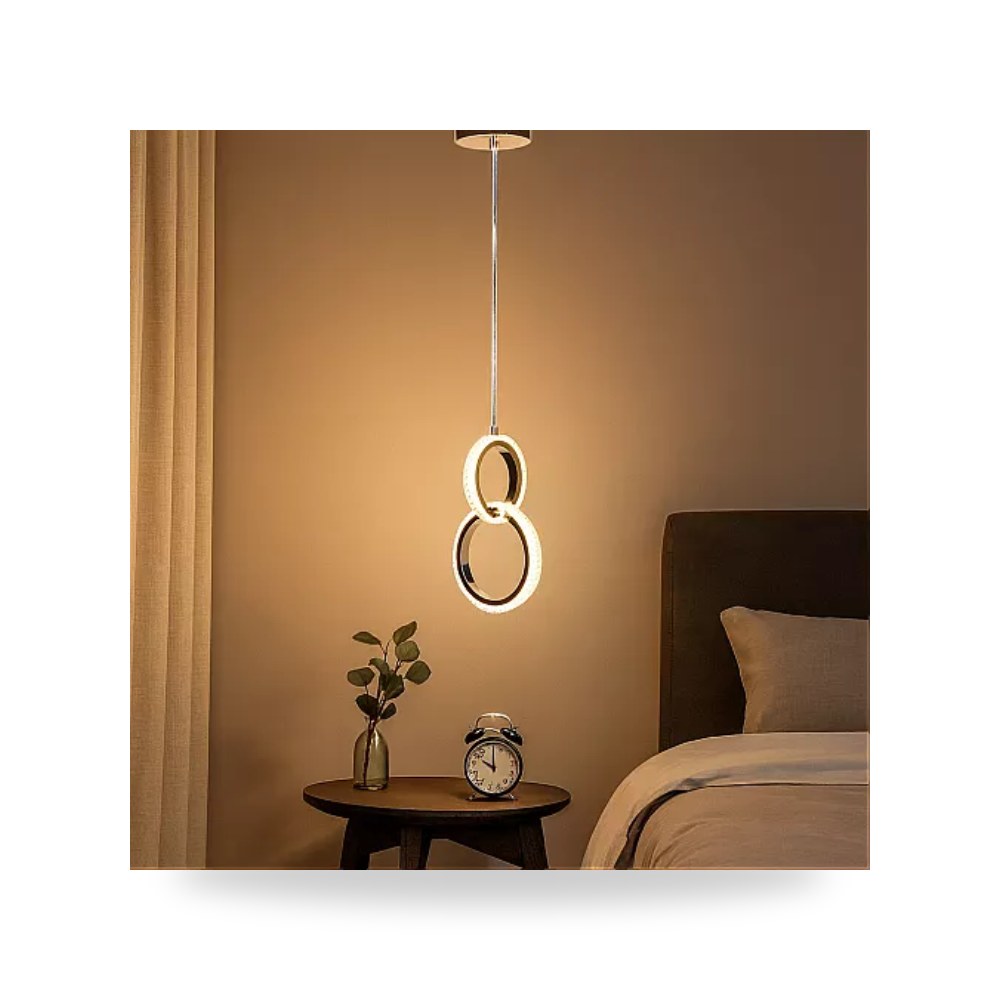 ثريا علاقي مفرد ذهبي 9W طراز E7122 همر موديل UP-15