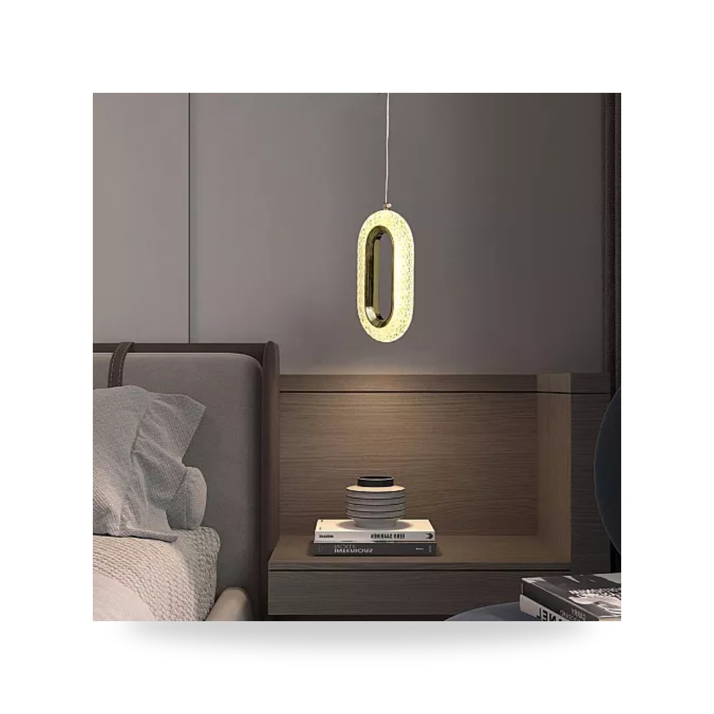 ثريا علاقي مفرد ذهبي 5W طراز E7115 همر موديل UP-15