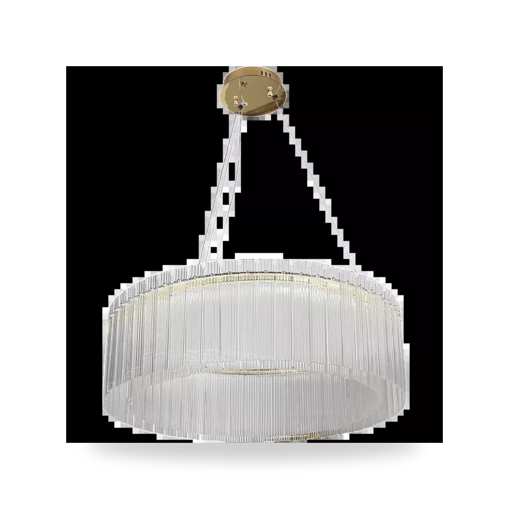 ثريا علاقي ذهبي 60 سم 65W طراز E6697 همر موديل UP-15