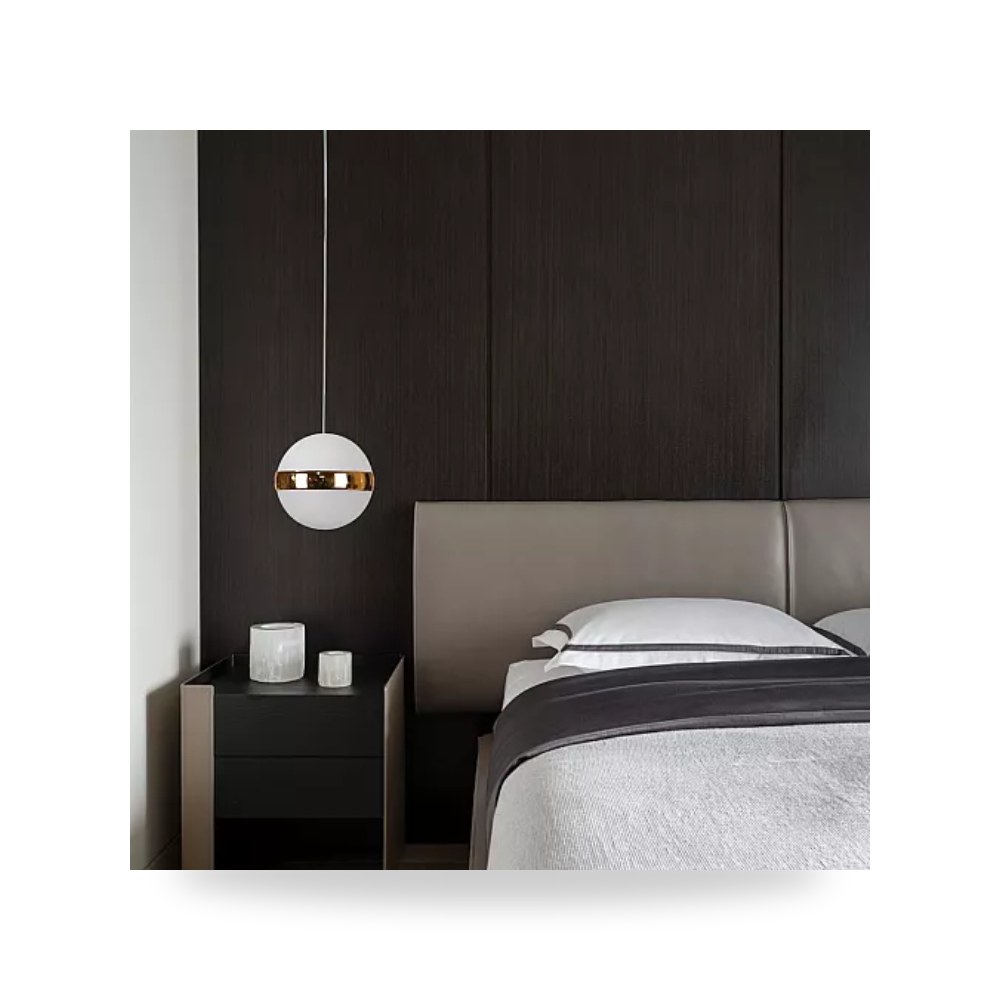 ثريا علاقي مفرد ذهبي 12W طراز D5956 همر موديل UP-15