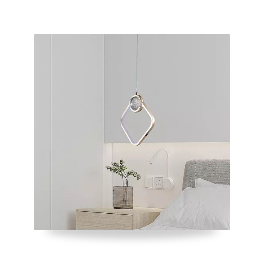 ثريا علاقي مفرد ذهبي 25W طراز D6130 همر موديل UP-15