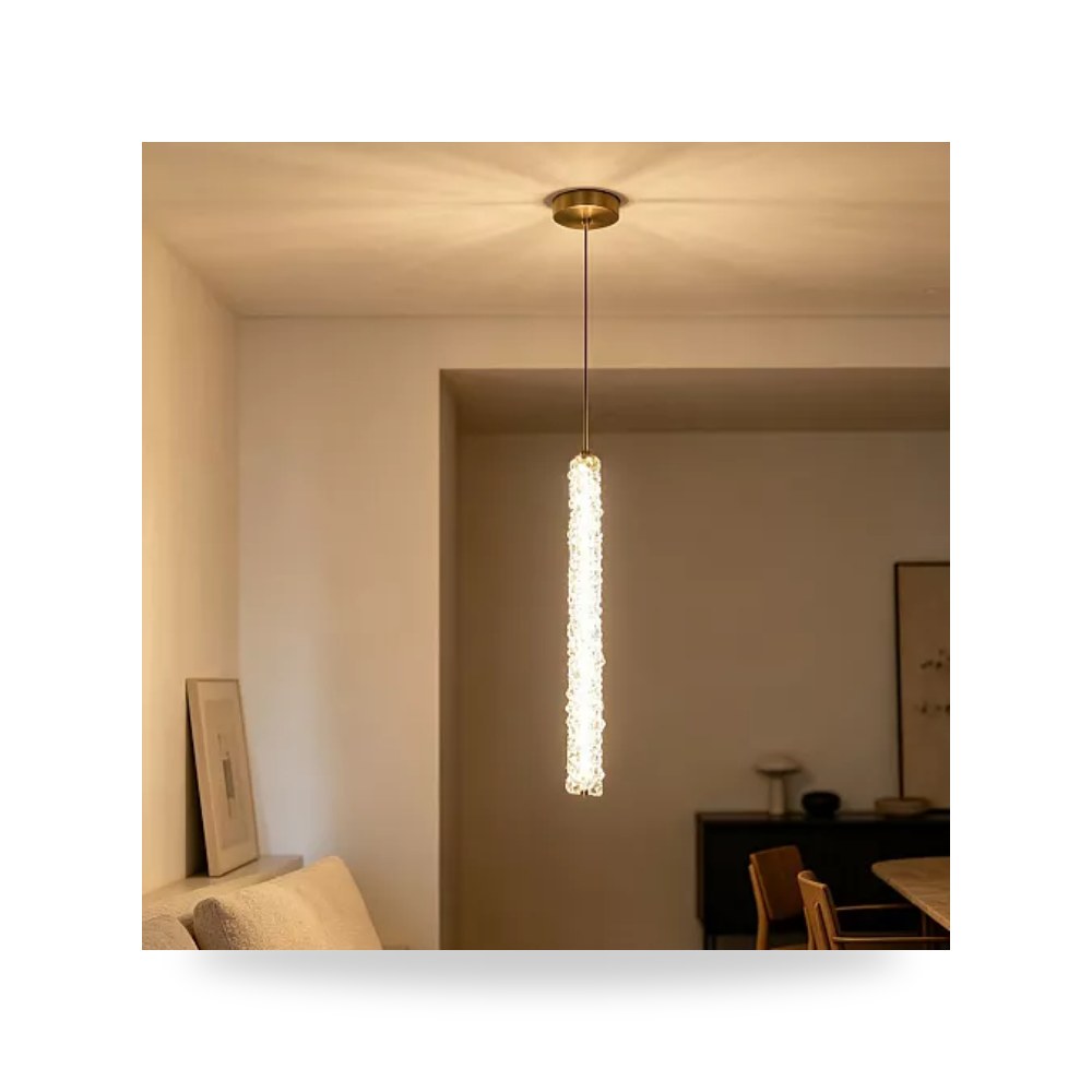 ثريا علاقي زيتي 63 سم 25W أصفر همر Hamer موديل UP-15