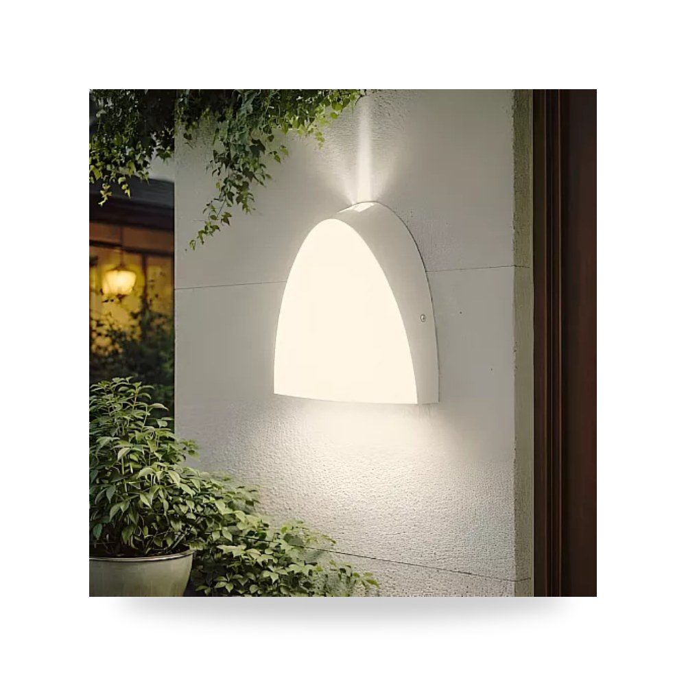 كشاف سور وبوابات خارجي 20W أبيض همر HU2134 موديل UP-15