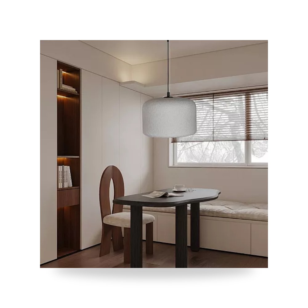 نجف علاقي رمادي قطر 30 سم E27 همر HA - D6464 - 300GY موديل UP-15